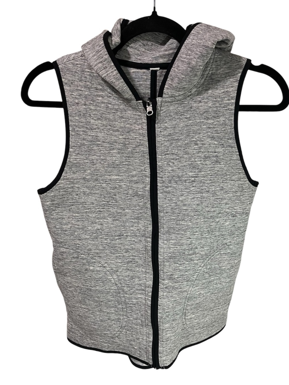 Lululemon Insculpt Vest Heathered Space Dyed Medium Grey Size 4 Reversible